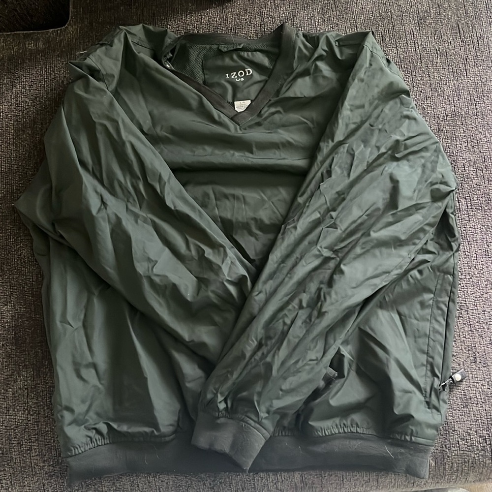 Vintage Green Izod shell